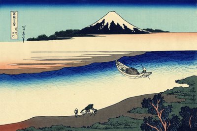 Tama-Fluss in der Provinz Musashi von Katsushika Hokusai